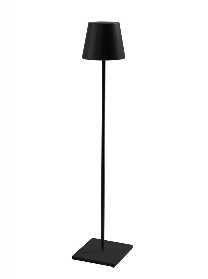 Zafferano America Decor Black Poldina Pro XXL Floor Lamp Black
