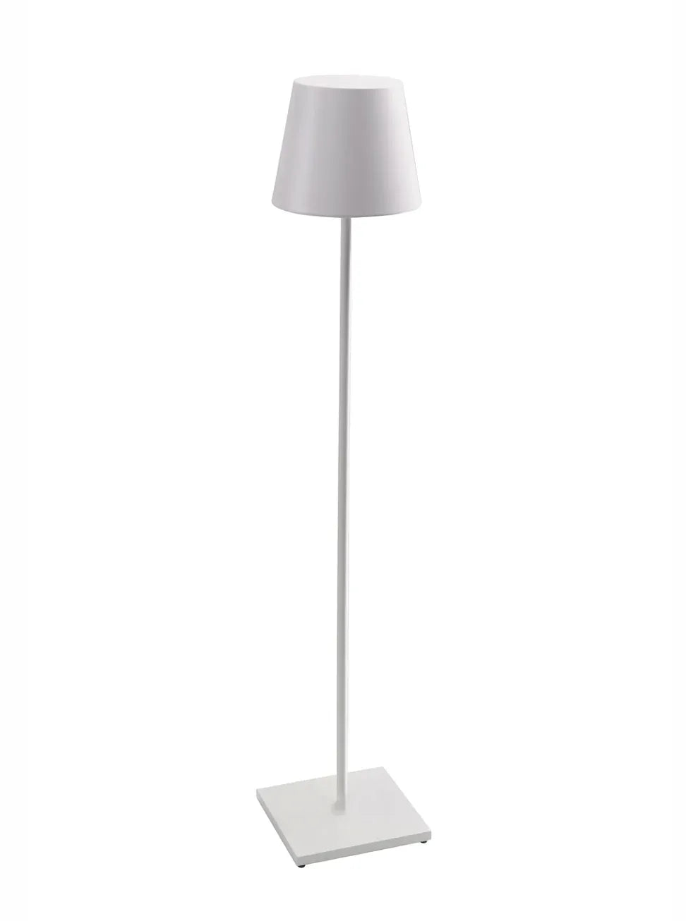 Zafferano America Decor White Poldina Pro XXL Floor Lamp Black