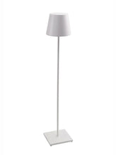 Load image into Gallery viewer, Zafferano America Decor White Poldina Pro XXL Floor Lamp Black
