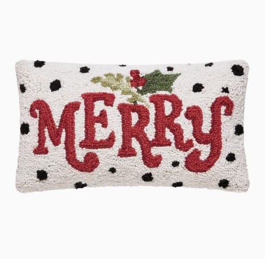 Peking Handicraft Pillow Polka Merry Pillow