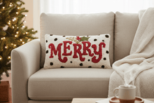 Load image into Gallery viewer, Peking Handicraft Pillow Polka Merry Pillow
