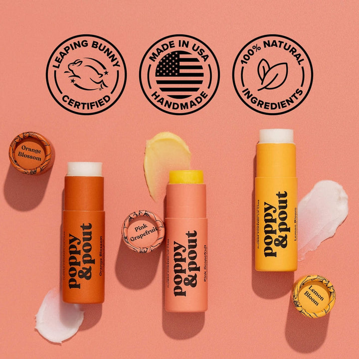 Poppy &amp; Pout Beauty Poppy &amp; Pout Lip Balms