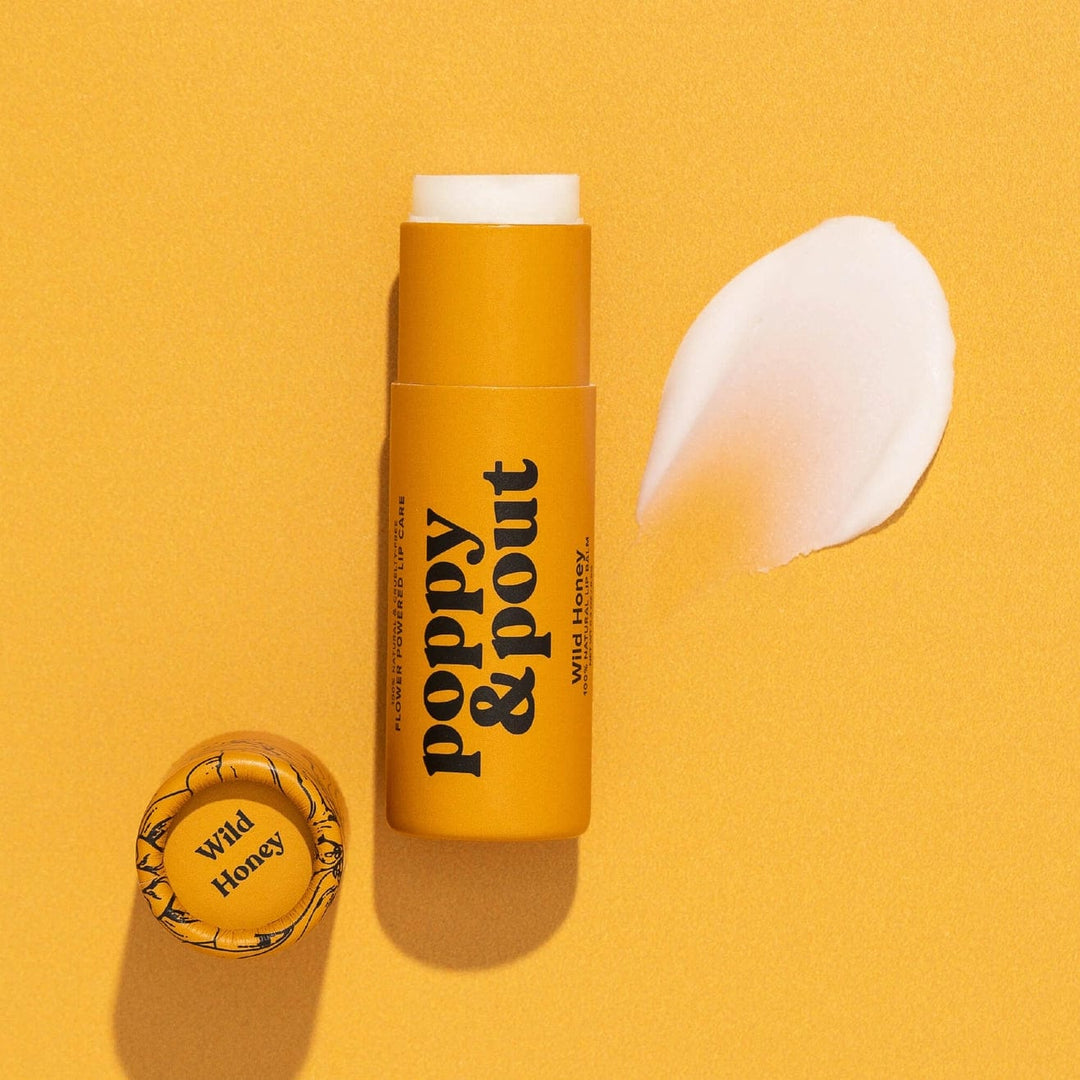 Poppy &amp; Pout Beauty Wild Honey Lip Balm Poppy &amp; Pout Lip Balms