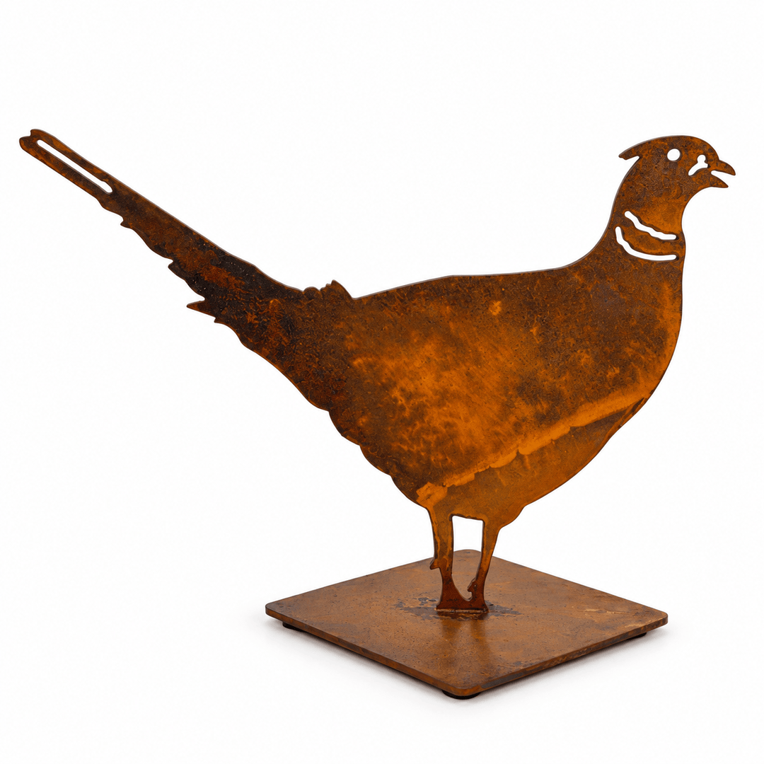 Prairie Dance Metal Sculpture Collectible Pheasant Prairie Dance Metal Pheasant Sculpture – Baby &amp; Collectible