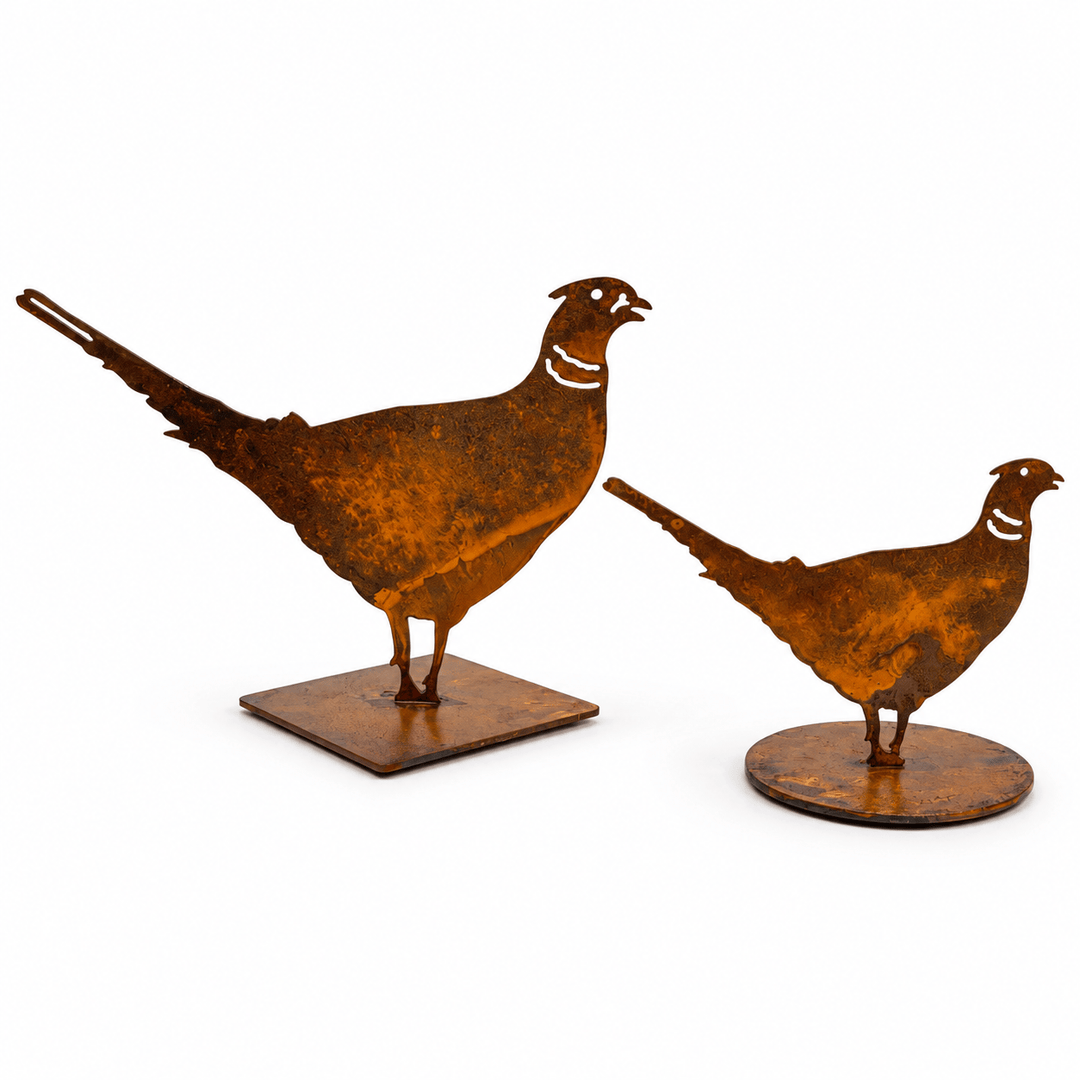 Prairie Dance Metal Sculpture Prairie Dance Metal Pheasant Sculpture – Baby & Collectible