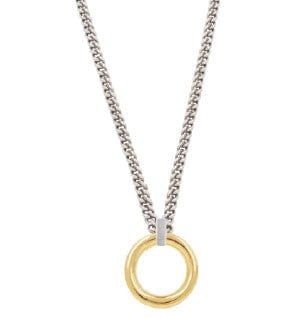 CXC Jewelry Jewelry - Necklaces Pulley Mixed Metal Necklace