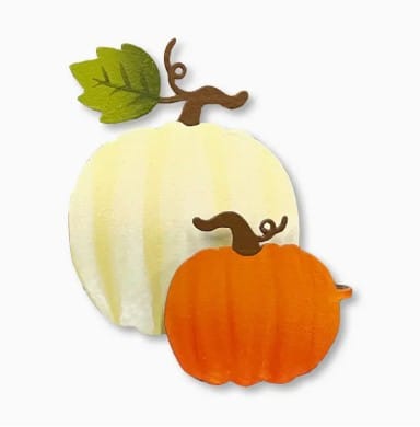 Roeda Studio Magnet Pumpkin Magnetic Art Pop – Handpainted Steel Fall Décor by Roeda Studio