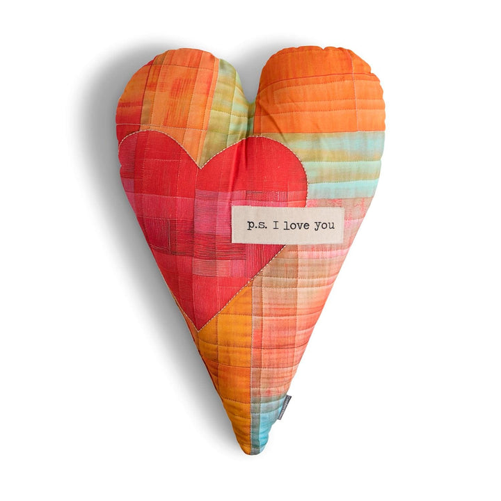 Demdaco Home Decor - Home Accent Quilt Pillow PS I Love You