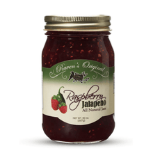 Load image into Gallery viewer, Raven&#39;s Nest Raspberry Jalapeno Jam

