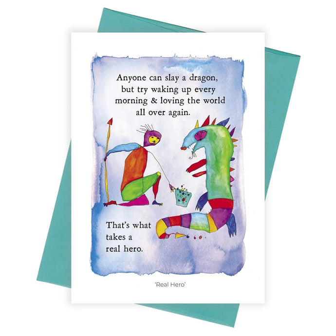 Storypeople Books Cards Games and Puzzles - Cards - All Occasion Real Hero Card