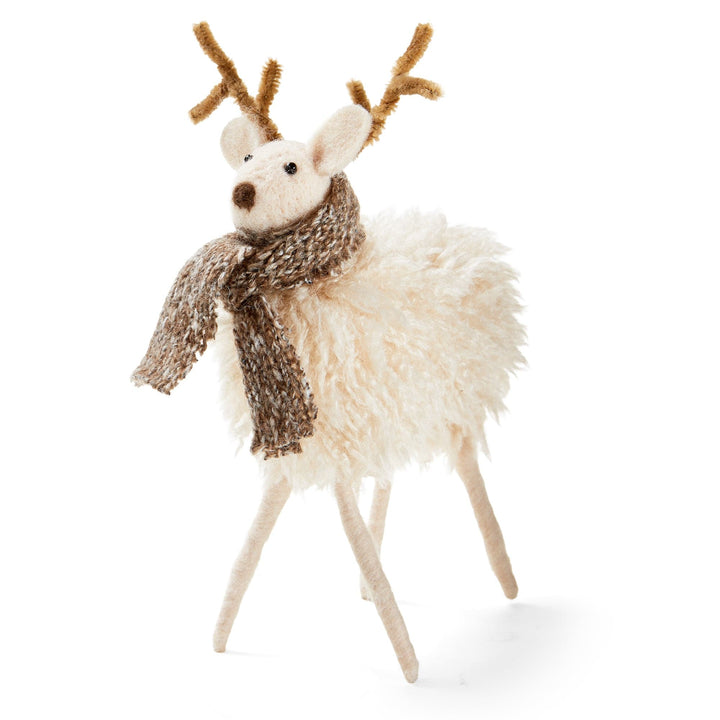 Tag True Living Figurines Reindeer with Scarf — Large