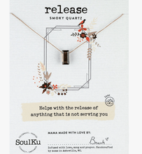 Load image into Gallery viewer, SoulKu Release - Smokey Quartz Necklace
