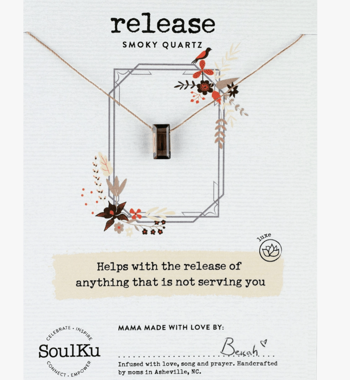 SoulKu Release - Smokey Quartz Necklace