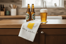 Load image into Gallery viewer, Cork Pops Kitchen Towels "Relief Pitcher" Bar Towel | Cork Pops
