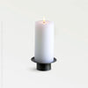 Design Ideas Texxture 1.4" high Rennik Hand Forged Steel Candle Holders