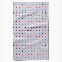 Load image into Gallery viewer, Geometry Home Decor - Linens - Geometry Kitchen Retro Dot Tea Towel
