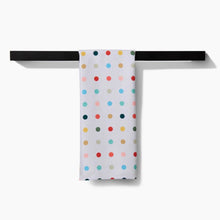 Load image into Gallery viewer, Geometry Home Decor - Linens - Geometry Kitchen Retro Dot Tea Towel
