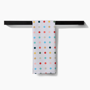 Geometry Home Decor - Linens - Geometry Kitchen Retro Dot Tea Towel