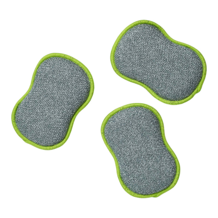 Once Again Home Reusable Scrubber Sponges Reusable Scrubber Sponges – Cookie Day – Set of 3