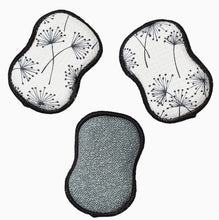Load image into Gallery viewer, Once Again Home Kitchen &amp; Home Whispers Milk Reusable Scrubber Sponges – Set of 3
