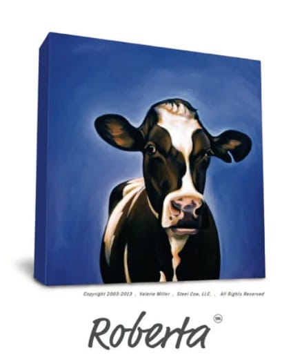 Steel Cow LLC Canvas Print Roberta – Canvas Wall Art Print