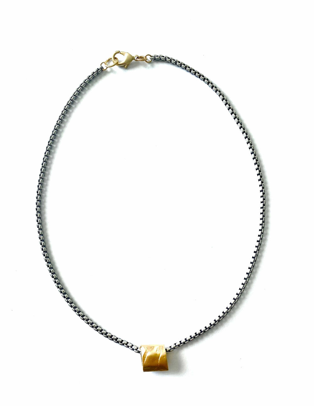 LJ Sonder Jewelry - Necklaces Rolo Mix Two-Tone Necklace