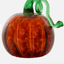 Load image into Gallery viewer, Kitras 3&quot; / Rust Round Glass Pumpkins
