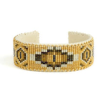 Load image into Gallery viewer, Etkie Jewelry - Bracelets Sahara Glass Beaded Glass Cuff-Large
