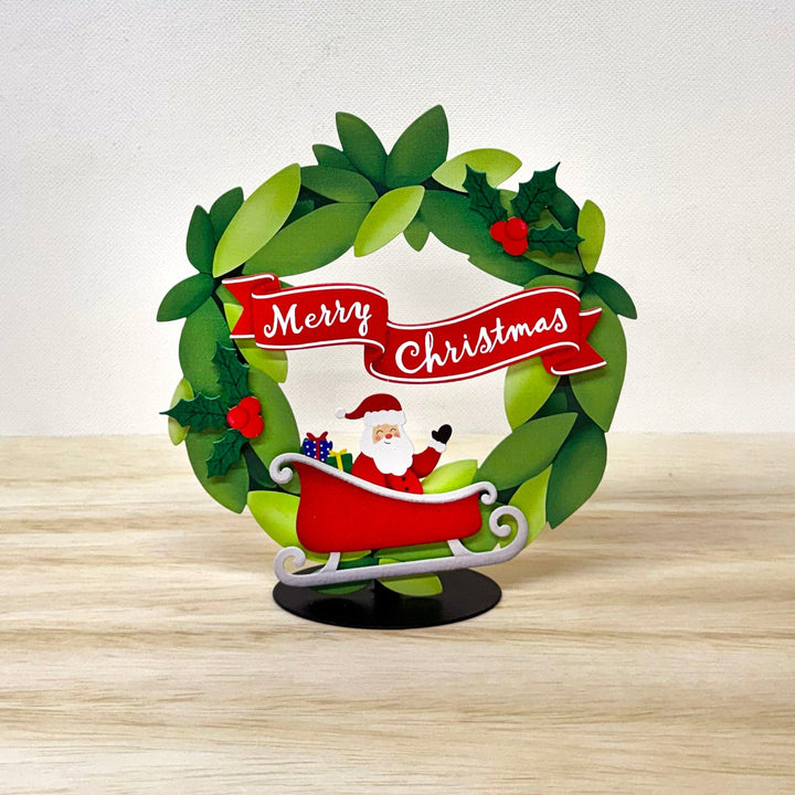 Roeda Studio Magnet Santa in Sleigh Magnet