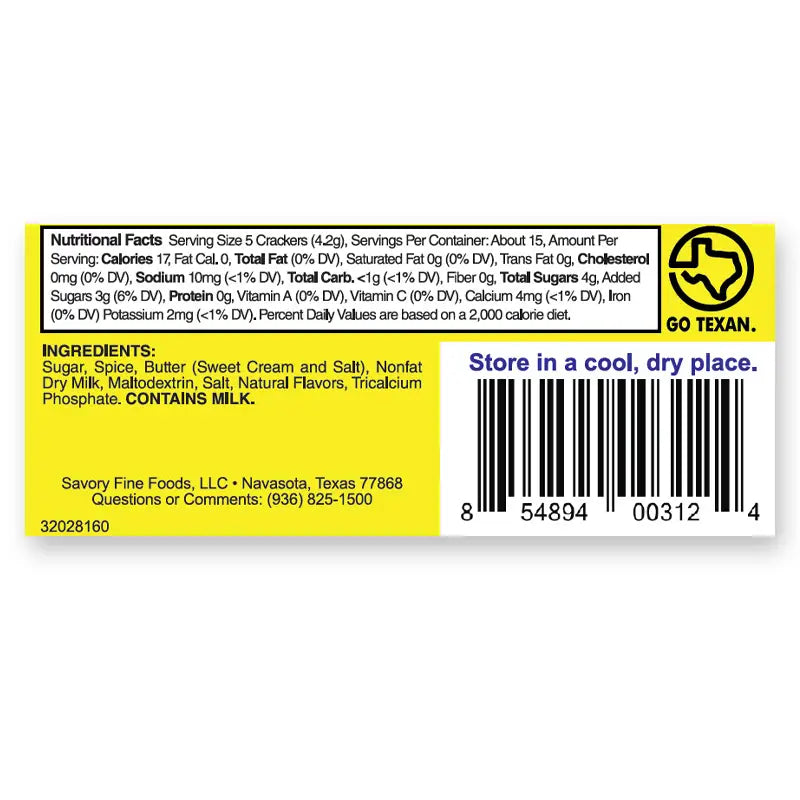 Savory Fine Foods LLC Home Decor - Kitchen Gourmet Entertaining - Food Savory Party Cracker Seasoning Cinnamon Toast