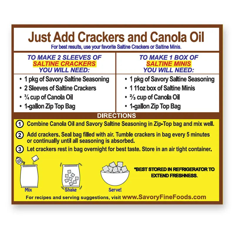 Savory Fine Foods LLC Home Decor - Kitchen Gourmet Entertaining - Food Savory Party Cracker Seasoning Cinnamon Toast