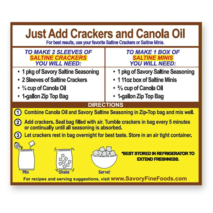 Savory Fine Foods LLC Home Decor - Kitchen Gourmet Entertaining - Food Savory Party Cracker Seasoning Cinnamon Toast