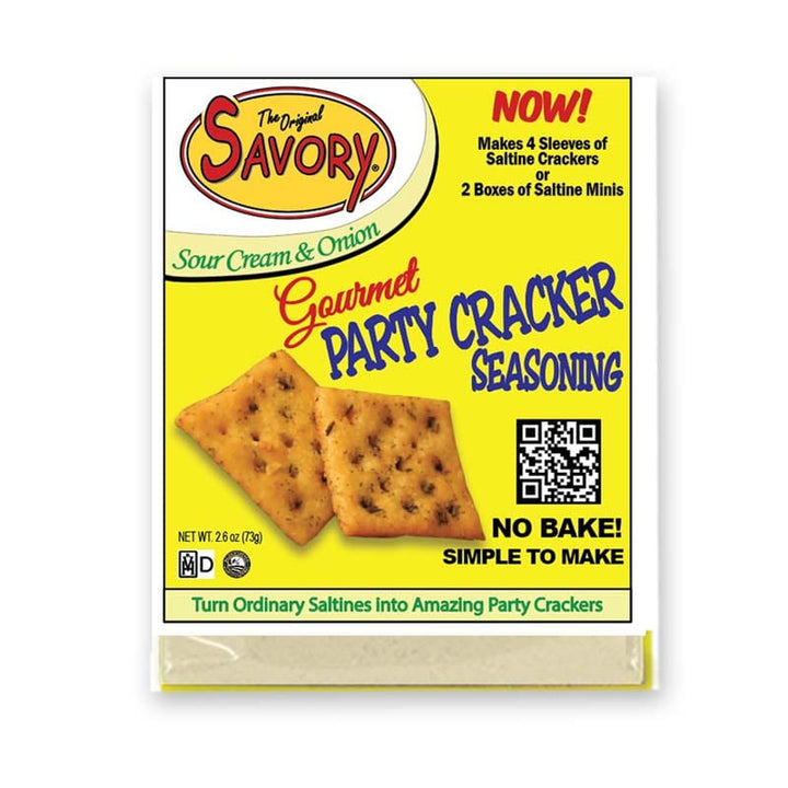 Savory Fine Foods LLC Baking Mixes Savory Party Cracker Seasoning - Sour Cream &amp; Onion