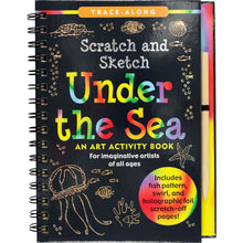 Load image into Gallery viewer, Peter Pauper Press Scratch &amp; Sketch Under the Sea
