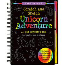 Load image into Gallery viewer, Peter Pauper Press Scratch &amp; Sketch Unicorn Adventure

