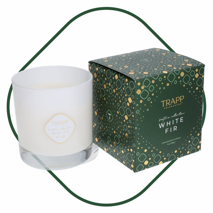 Trapp Fragrances Home Accents 7 ounce Seasonal Candle White Fir Trapp Candles