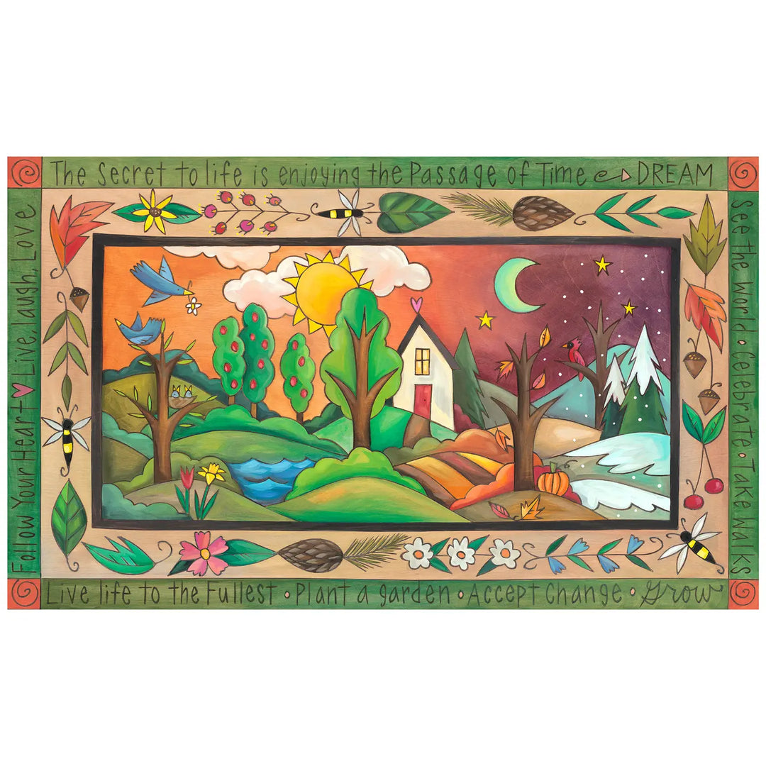 Sincerely Sticks Home Decor - Indoor - Furniture Lighting Mirrors Wall Art Secret to Life Wall Plaque