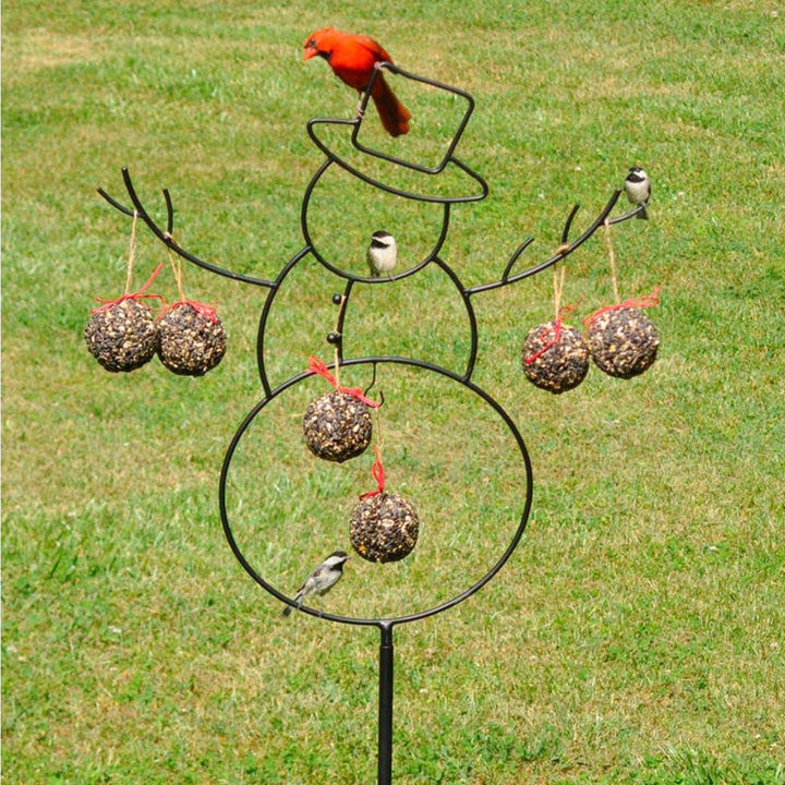 Mr. Bird Proudly Handmade in Texas, USA Seed &amp; Nut Ornaments, Christmas Bird Treats