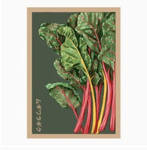 Load image into Gallery viewer, Chive Rainbow Chard Shido Vegetable Art Posters by Chive
