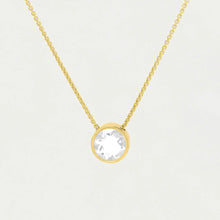 Load image into Gallery viewer, Dean Davidson Jewelry - Earrings Crystal/Gold Signature Midi Pendant
