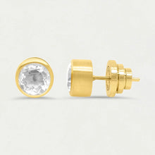 Load image into Gallery viewer, Dean Davidson Jewelry - Earrings - Dean Davidson Signature Midi Stud Crystal/Gold
