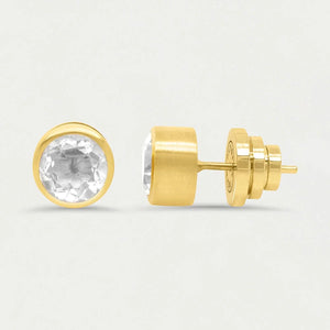 Dean Davidson Jewelry - Earrings - Dean Davidson Signature Midi Stud Crystal/Gold