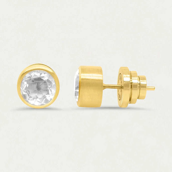 Dean Davidson Jewelry - Earrings - Dean Davidson Signature Midi Stud Crystal/Gold