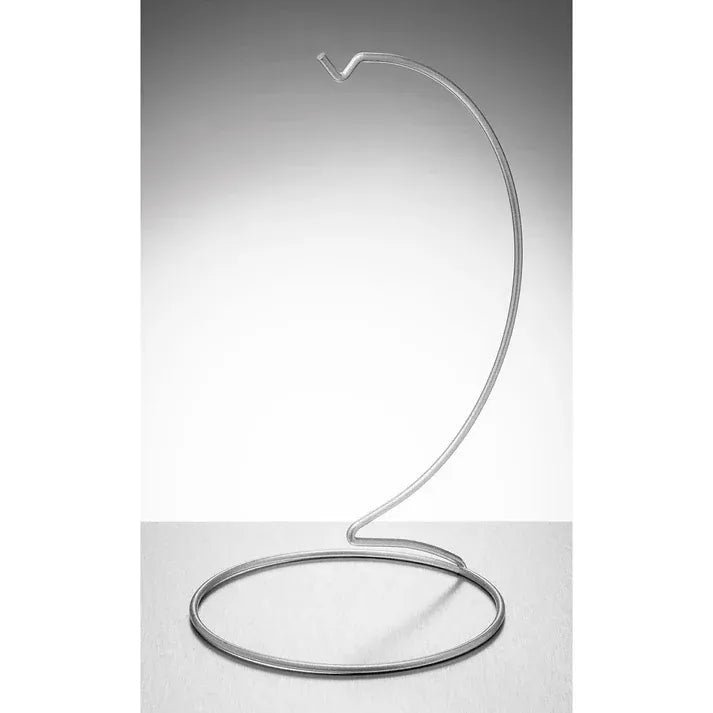 Sienna Glass Large Silver Display Stand