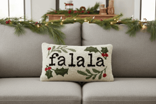 Load image into Gallery viewer, Peking Handicraft Pillow Simple FA LA LA Foliage Pillow
