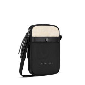 Sherpani Straw Simplicity Crossbody Wallet