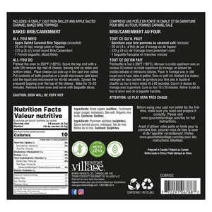 Gourmet Du Village Baking Mixes Skillet Brie Apple Salted Caramel Kit