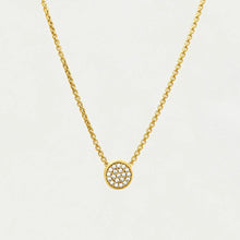 Load image into Gallery viewer, Dean Davidson Jewelry Gold Small Petite Pave Pendant
