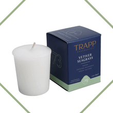 Load image into Gallery viewer, Trapp Fragrances Vetiver Seagrass Small Scented Votive Candles
