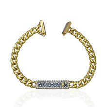 Load image into Gallery viewer, TAT2 Designs Jewelry - Necklaces Gold Soleil ID Bracelet
